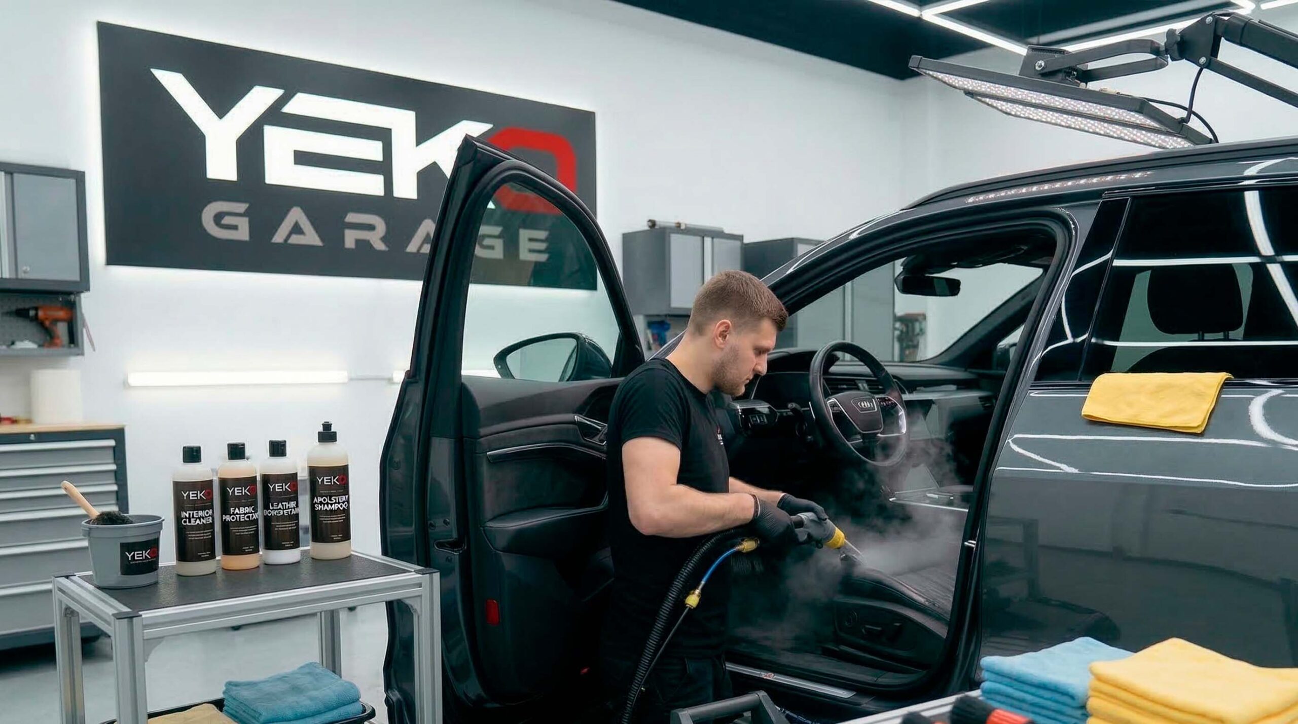 Servicios lavado de interiores yeko garage morelia